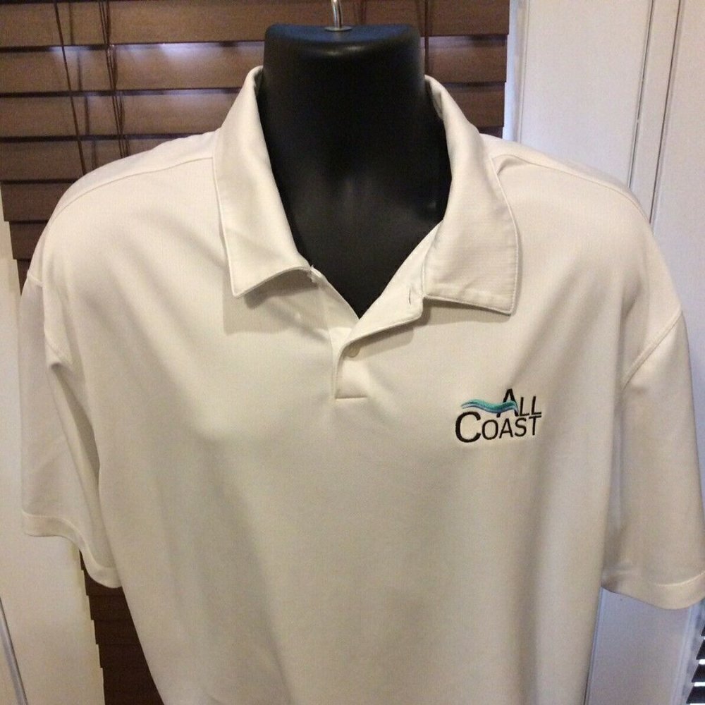 Nike Golf DRI FIT Polo Shirt XL White